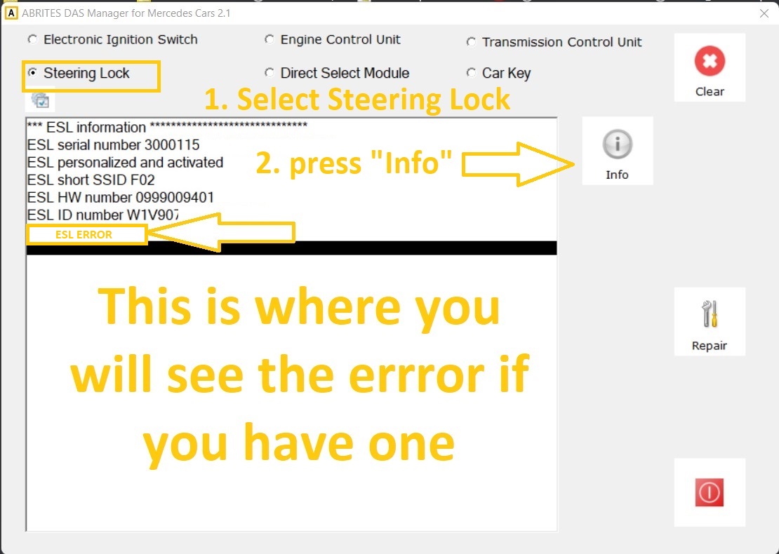 MN033 – EVERYTHING YOU NEED TO KNOW ABOUT ELECTRONIC STEERING LOCK REPAIR IN FBS4
