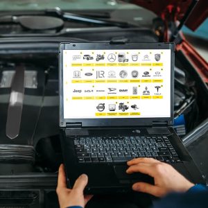 Laptop with software products