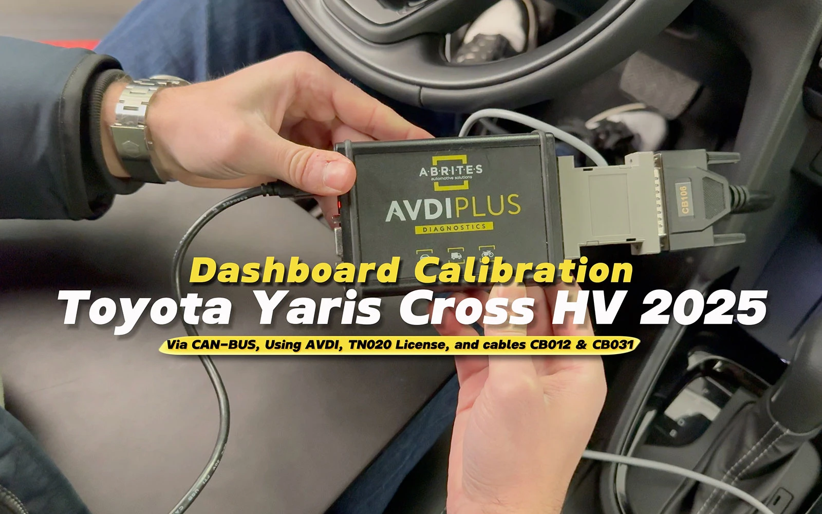 2023-2025 Toyota Dashboards Added for Calibration in the TN020 License!